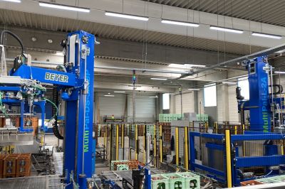 Neue Be- und Entlader für die Glasanlage