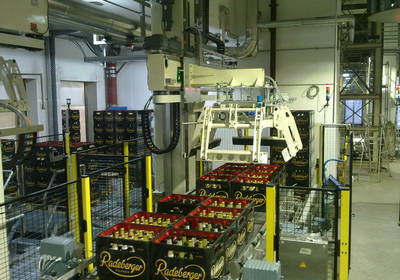 Radeberger Brauerei Entlader