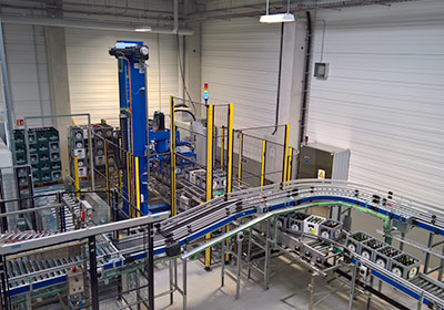 Holsten Brauerei Sortierung Entlader